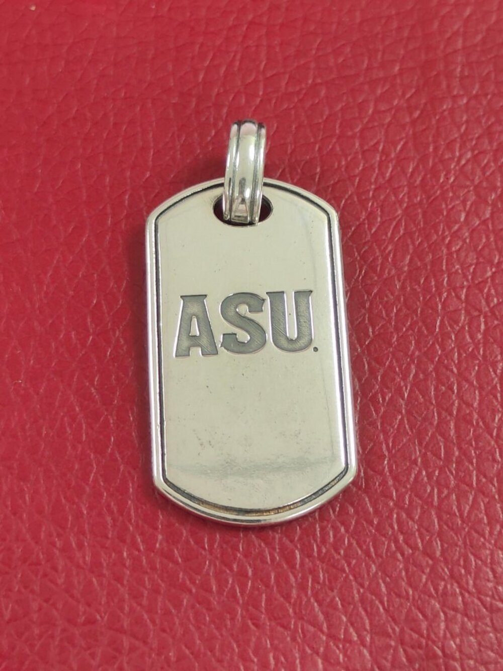 James Avery Arizona State University Classic Tag Pendant with box